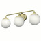 Hunter Fan Company Hunter Fan Company Hepburn Modern Brass Bathroom Light 19177