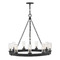 Hinkley Sawyer Black Outdoor Chandelier by Hinkley Lighting 29208BK