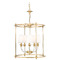 Z-Lite Z-Lite Katerina Rubbed Brass Mini-Chandelier 1950-5C-RB