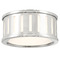 Crystorama Lighting Crystorama Lighting Kendal Polished Nickel Flushmount Light KEN-2200-PN