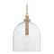 Troy Lighting Troy Lighting Kori Patina Brass LED Pendant Light with Bowl / Dome Shade F4916-PBR