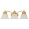 Nuvo Lighting Empire 21-Inch Polished Brass Vanity Light by Nuvo Lighting 60/350