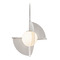 Kuzco Lighting Kuzco Lighting Scorpio Polished Nickel LED Pendant Light with Globe Shade PD65116-PN/OP-UNV
