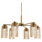 Hunter Fan Company Hunter Fan Company Beverly Glen Luxe Gold Chandelier 13230