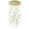 Avenue Lighting Main St. 51-Light Brushed Brass LED Multi-Light Pendant by Avenue Lighting HF2051-FR-BB