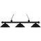 Z-Lite Riviera Matte Black Billiard Light by Z-Lite 200-3MB-SMB