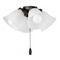 Maxim Lighting Basic-Max Oil Rubbed Bronze LED Fan Light Kit by Maxim Lighting FKT210FTOI