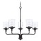 HomePlace by Capital Lighting Colton 28-Inch Chandelier in Matte Black by HomePlace by Capital Lighting 428851MB-451