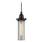 Elk Lighting Elk Lighting Fulton Oil Rubbed Bronze Mini-Pendant Light with Cylindrical Shade 66326/1