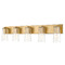 Z-Lite Z-Lite Titus Modern Gold Bathroom Light 826-5V-MGLD