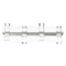 Eurofase Lighting Netto 20-Inch LED Bath Bar in Chrome by Eurofase Lighting 35958-017