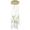 Avenue Lighting Main St. 21-Light Brushed Brass LED Multi-Light Pendant by Avenue Lighting HF2021-FR-BB