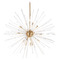 Maxim Lighting Maxim Lighting Polaris Satin Brass Pendant Light 28666CLSBR