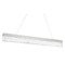 WAC Lighting Effervescent 45-Inch Linear LED Pendant in Aluminum 3000K by WAC Lighting PD-97145-AL