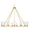 Z-Lite Z-Lite Titus Modern Gold Chandelier 826-15MGLD
