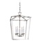 Visual Comfort Signature Collection E.F. Chapman Darlana Small Lantern in Nickel by Visual Comfort Signature CHC2164PN