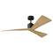 Visual Comfort Fan Collection Visual Comfort Fan Collection Sean Lavin Adler 52 Midnight Black Ceiling Fan Without Light 3ADR52MBK