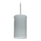 Besa Lighting Besa Lighting Stilo Satin Nickel Mini-Pendant Light with Cylindrical Shade 1BT-4404KR-SN