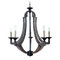 Craftmade Lighting Winton 29.50-Inch Chandelier in Weathered Pine & Bronze by Craftmade Lighting 35125-WP