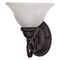 Nuvo Lighting Castillo Textured Black Sconce by Nuvo Lighting 60/387