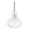 Capital Lighting River 9-In Water Glass Pendant in Soft Gold by Capital Lighting AA1004SF