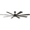 Modern Forms by WAC Lighting Modern Forms Size Matters Bronze Ceiling Fan Without Light FR-W2403-84-BZ