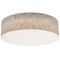 AFX Lighting Afx Lighting Anton Jute LED Flushmount Light ANF2432L5AJUD-JT