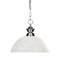 Z-Lite Shark Brushed Nickel Pendant by Z-Lite 100701BN-DWL14