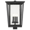 Z-Lite Seoul Black Post Light by Z-Lite 571PHXLS-BK