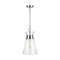 Visual Comfort Studio Collection Chapman & Meyers Atlantic 10.63-Inch Polished Nickel Pendant by Visual Comfort Studio CP1021PN