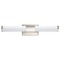 Maxim Lighting Optic Satin Nickel LED Vertical Bathroom Light by Maxim Lighting 52115WTSN