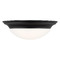 Generation Lighting Nash 16.75-Inch Midnight Black Flush Mount by Generation Lighting 75436-112