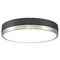 Z-Lite Z-Lite Algar Matte Black & Brushed Nickel LED Flushmount Light 1006F16-MB-BN-LED