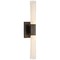 Visual Comfort Signature Collection Aerin Brenta LED Single Sconce in Bronze by Visual Comfort Signature ARN2473BZCG