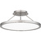 Quoizel Lighting Outskirts 20-Inch LED Semi-Flush in Nickel by Quoizel Lighting OST1820BN