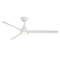 Modern Forms by WAC Lighting Modern Forms Bolo Matte White LED Ceiling Fan with Light FR-W2501-56L-MW