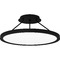 Quoizel Lighting Outskirts 20-Inch LED Semi-Flush in Earth Black by Quoizel Lighting OST1820EK