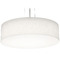 AFX Lighting Afx Lighting Anton Black LED Pendant Light with Drum Shade ANP1932LAJUDBK-LW