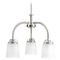 Progress Lighting West Village Chandelier in Brushed Nickel & Chrome by Progress Lighting P400008-009