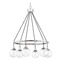 Craftmade Lighting Que Chrome Chandelier by Craftmade Lighting 53326-CH