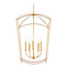 Quorum Lighting Mantle Gold Leaf Pendant by Quorum Lighting 6812-5-74