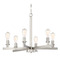Craftmade Lighting Chicago Brushed Polished Nickel Chandelier by Craftmade Lighting 53126-BNK