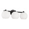 HomePlace by Capital Lighting Homeplace By Capital Lighting Ansley Matte Black Bathroom Light 152131MB-548