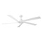 Visual Comfort Fan Collection Visual Comfort Fan Collection Sean Lavin Aspen Coastal 70 Matte White Ceiling Fan Without Light 5ASPCR70RZW
