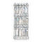 Schonbek Lighting Schonbek Worldwide Lighting Quantum Polished Stainless Steel Sconce 2236O