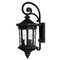 Hinkley Outdoor Wall Light with Clear Glass in Museum Black by Hinkley Lighting 1604MB