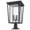 Z-Lite Seoul Oil Rubbed Bronze Post Light by Z-Lite 571PHXLR-533PM-ORB