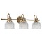 Progress Lighting Archie Vintage Brass 3-Light Bathroom Light by Progress Lighting P2992-163