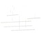 Kuzco Lighting Chute Motion White LED Multi-Light Pendant by Kuzco Lighting MP14960-WH