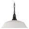 Visual Comfort Signature Collection Chapman & Myers Layton 20-Inch Pendant in Bronze by Visual Comfort Signature CHC5462BZWHT